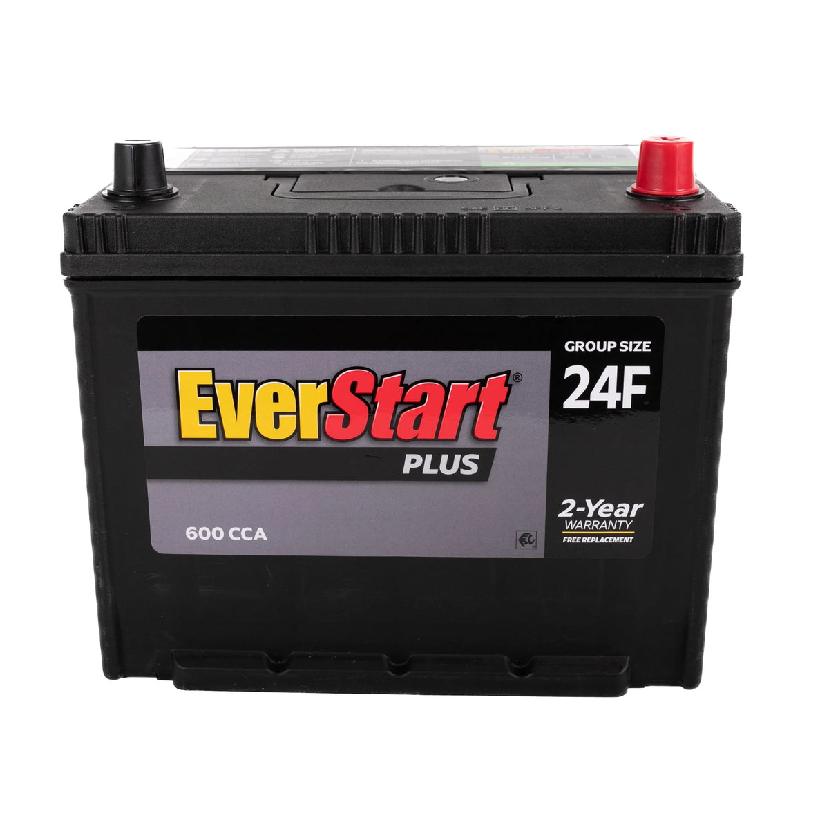 Lead Acid Automotive Battery Group Size 24F 12 Volt 600 CCA L363