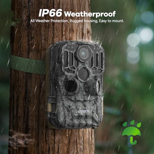 Trail Camera 48MP 4K WiFi Bluetooth Night Vision Waterproof N15272