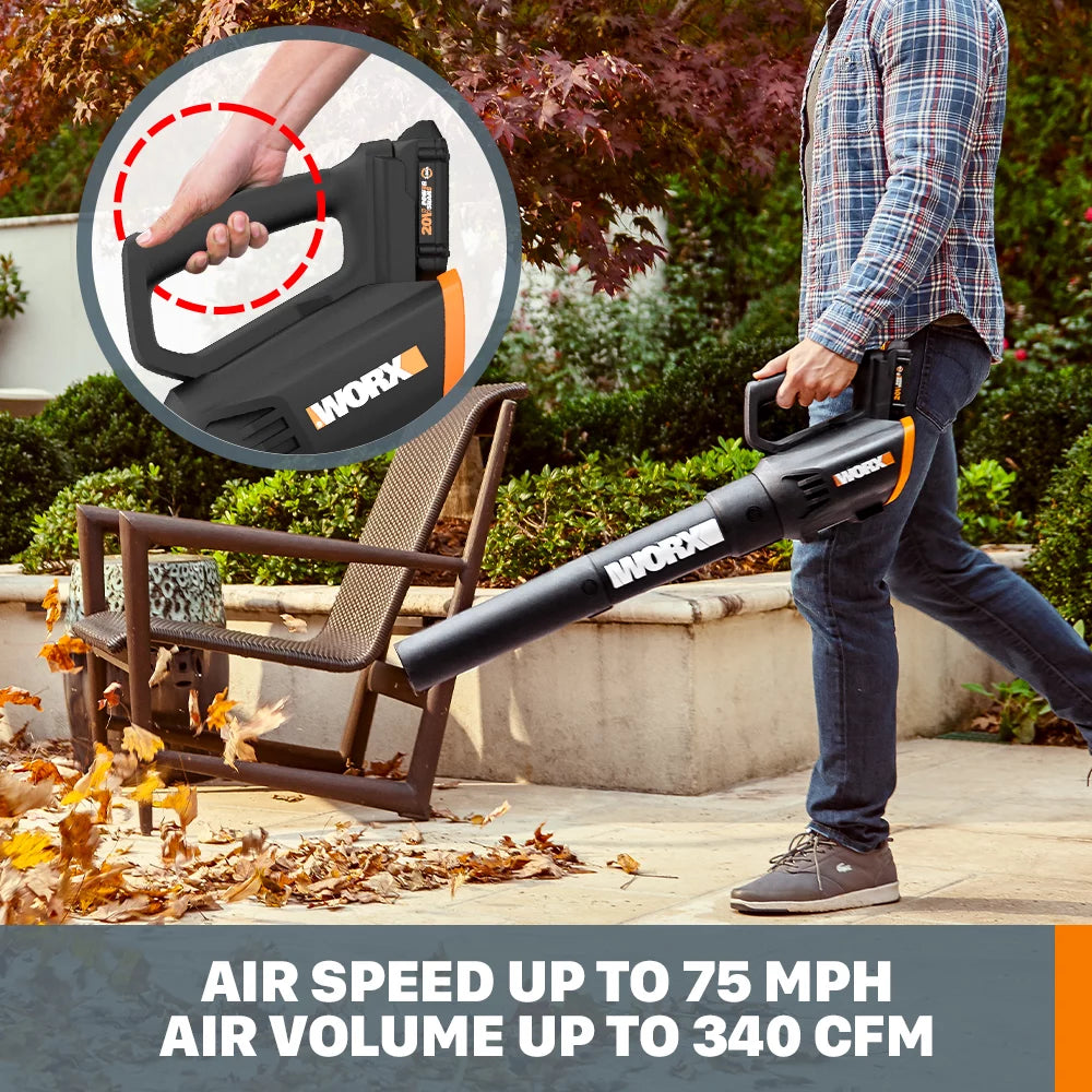 20V Cordless String Trimmer & Leaf Blower Combo Kit H383464