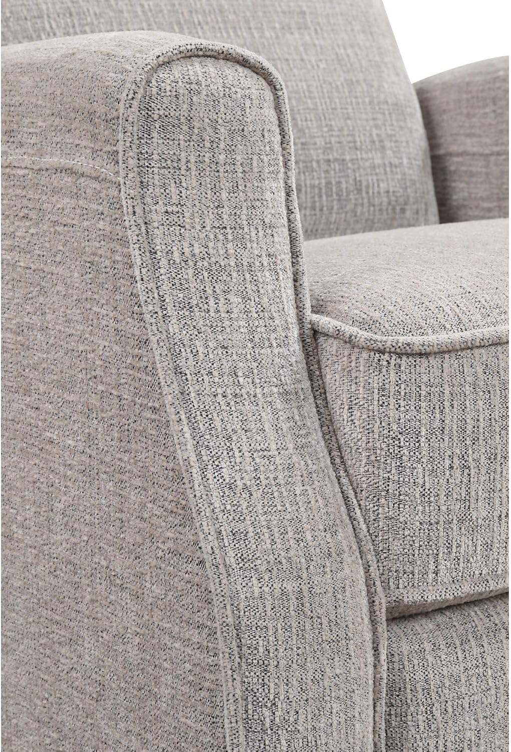 Gray Swivel Recliner Glider P7112