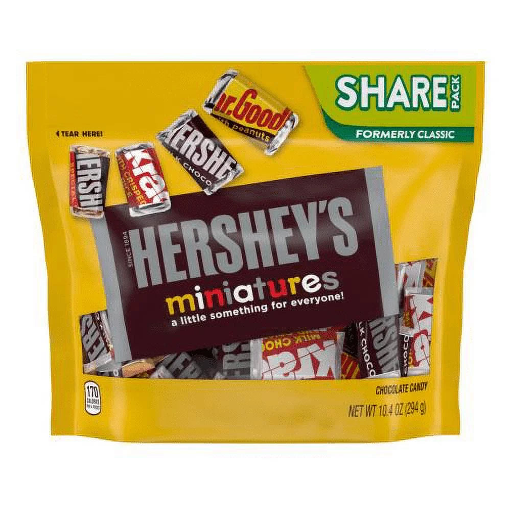 Miniature Chocolate Candy - 10.4oz Q870187