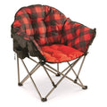 Red Plaid Oversized Club Camp Chair A733183