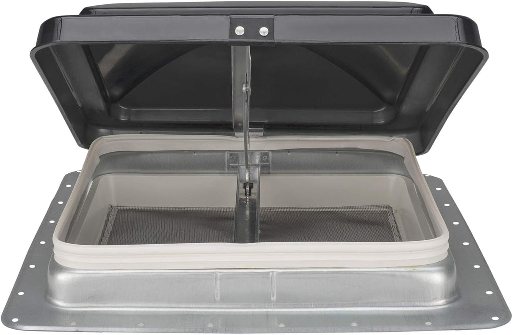 14 RV Camper Trailer Universal Smoke Color Cargo Roof Vent V88492