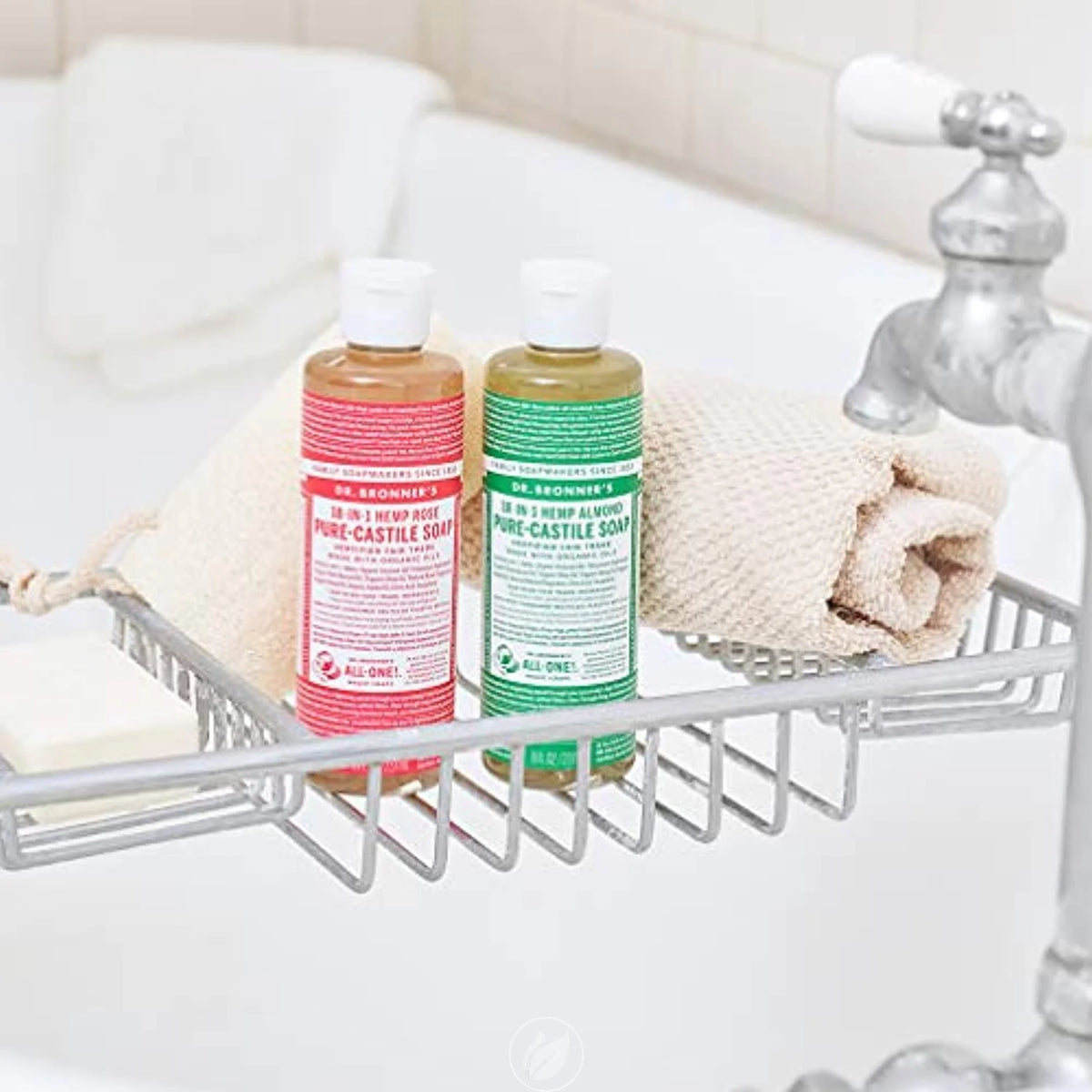 (2 Pack) Organic Castile Liquid Soap Rose 8 Ounce B666858