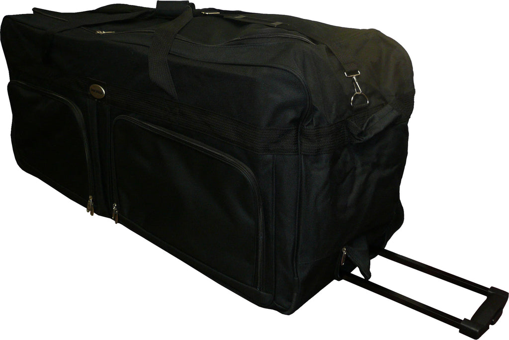 42" Polyester Rolling Duffle Bag Travel Luggage Z27170