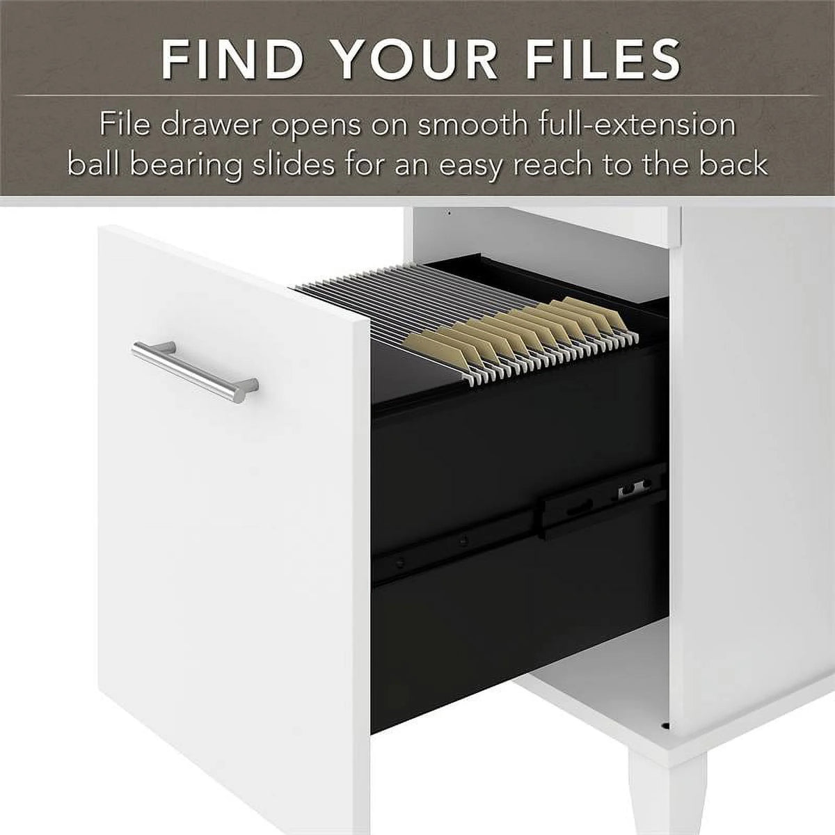 White Engineered Wood Sit to Stand Desk with Hutch and Bookcase D276