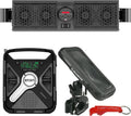 Bluetooth Overhead UTV Audio System with Weather Radio and Phone Mount A236