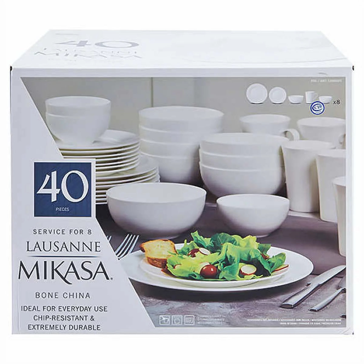 40-piece Bone China Dinnerware Set S5532