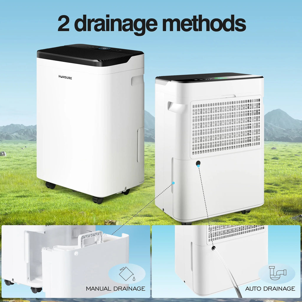 Wifi Dehumidifier 70 Pint 4500 Sq. Ft. White C64796