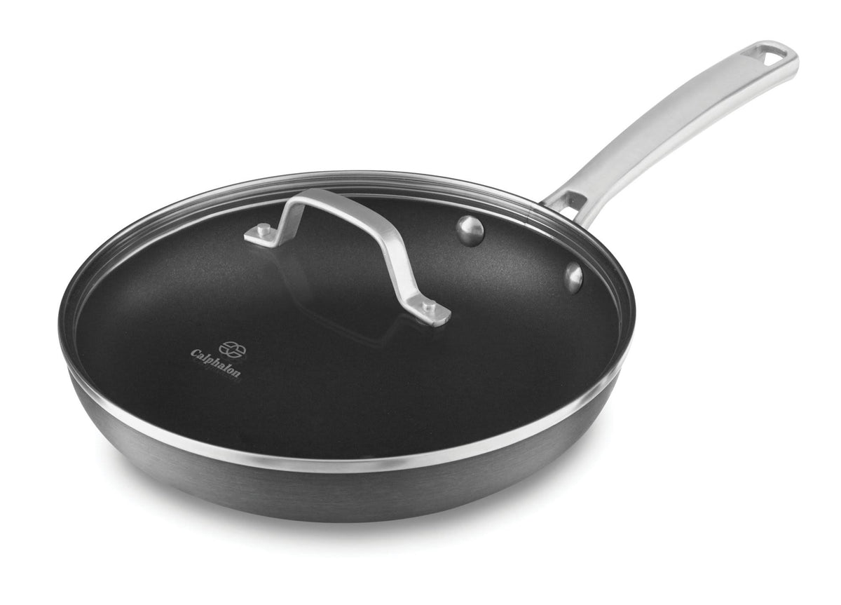 Nonstick 10-Inch Fry Pan with Cover H4892