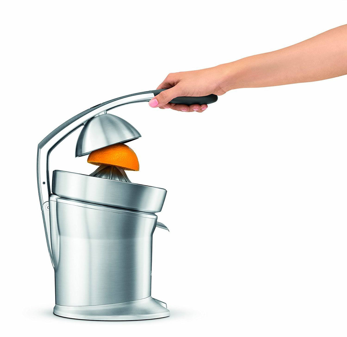 Die-Cast Stainless-Steel Motorized Citrus Press F6859