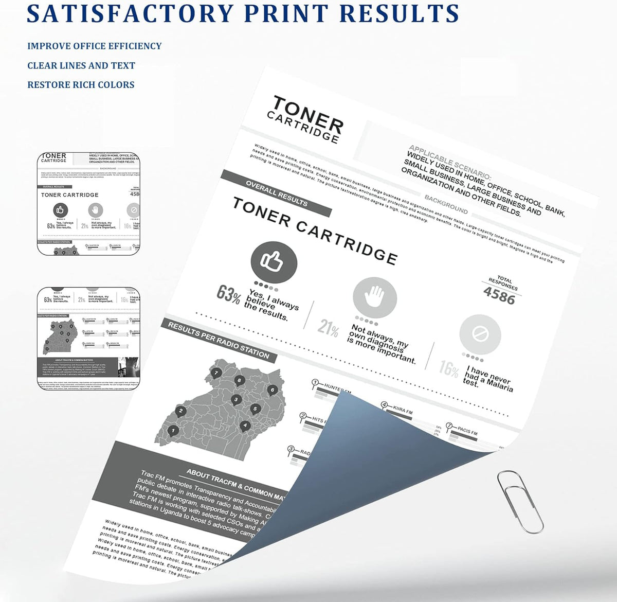 Black Compatible Toner Cartridge 3 Pack G131