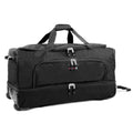 30 in. Drop Bottom Rolling Duffel Bag, Black G596589