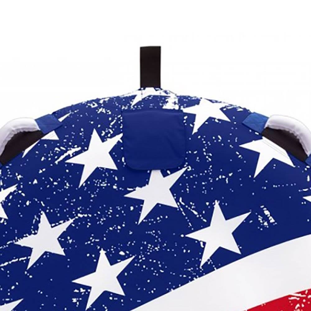 Stars & Stripes Inflatable 1 Rider Watersports Towable Tube (3 Pack) B94128