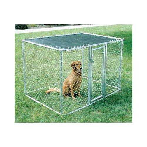 Portable Chain Link Dog Kennel Y18605