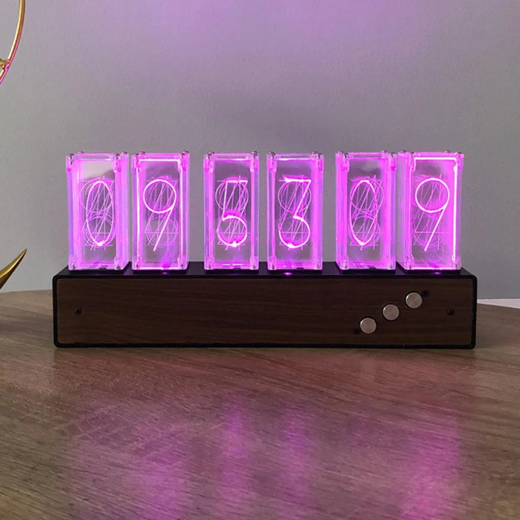 LED Nixie Clock Digital Tube Clock Q183453