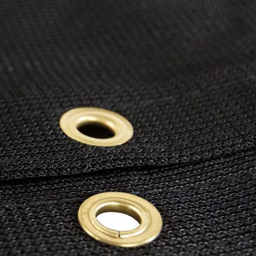 Black Mesh Heavy Duty UV Screen Shade Canopy J150216