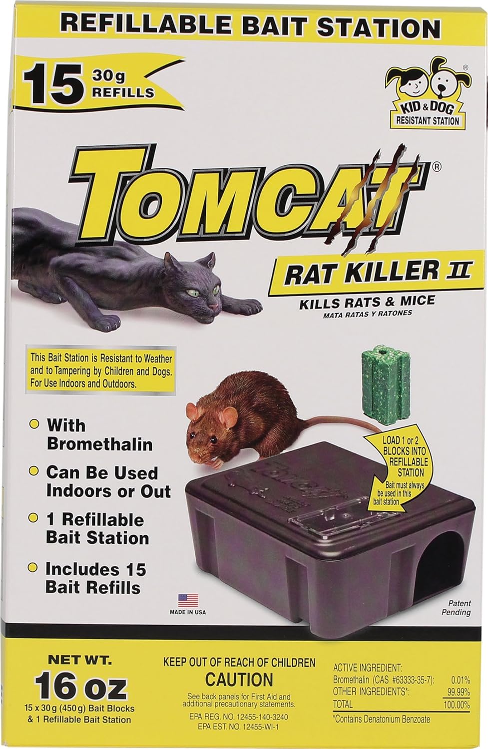 Rat Killer Bait Station 1lb U911