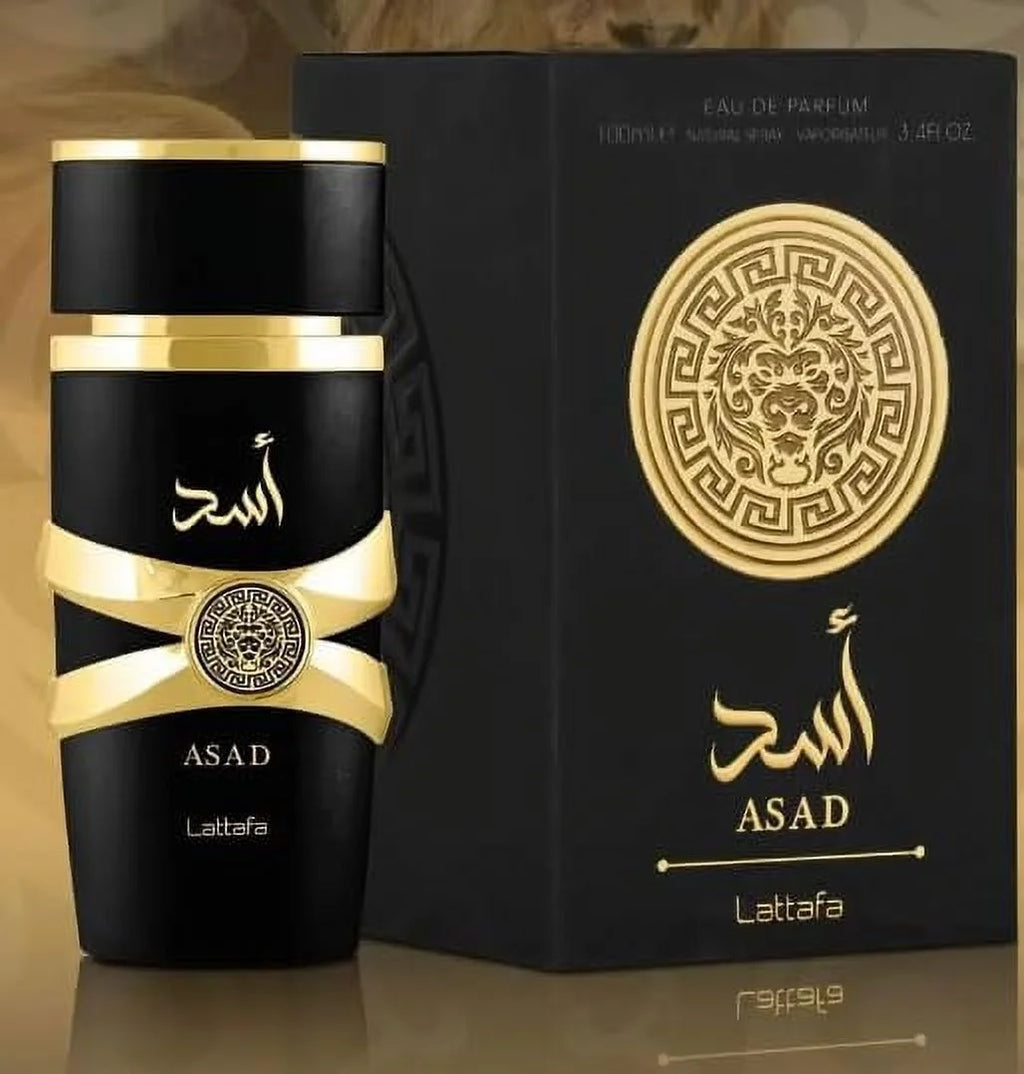 Asad Eau de Parfum 100-ML 3.4 Floz Fragrance Spray O402