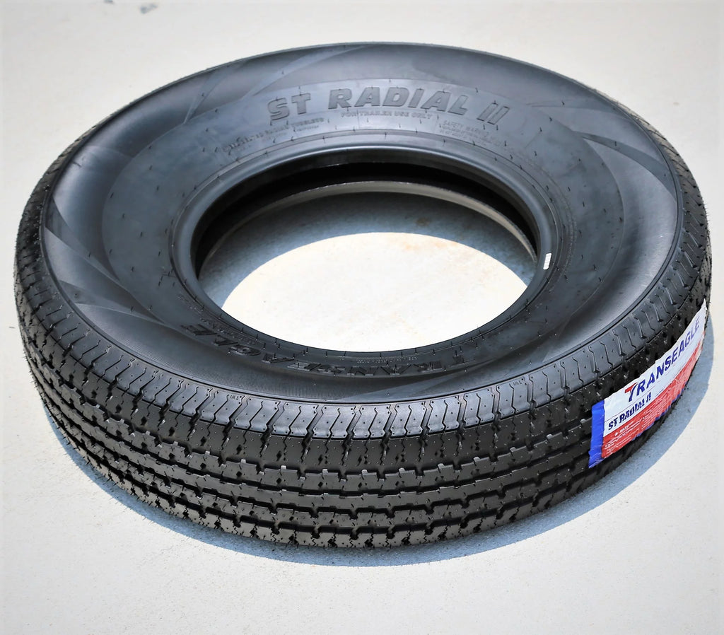 Pair of 2 Steel Belted ST 205/75R15 Load E Trailer Tires C781