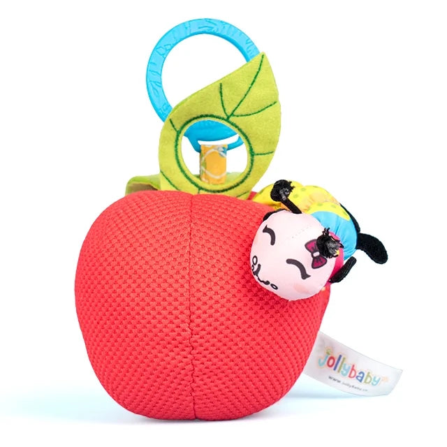 Clip on Stroller Toy with Mirror, Plush Bug Avocado Toy Z799541
