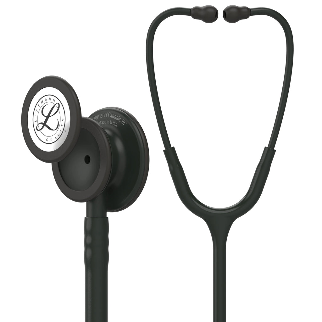 Black Tube 27 inch Stethoscope D4290
