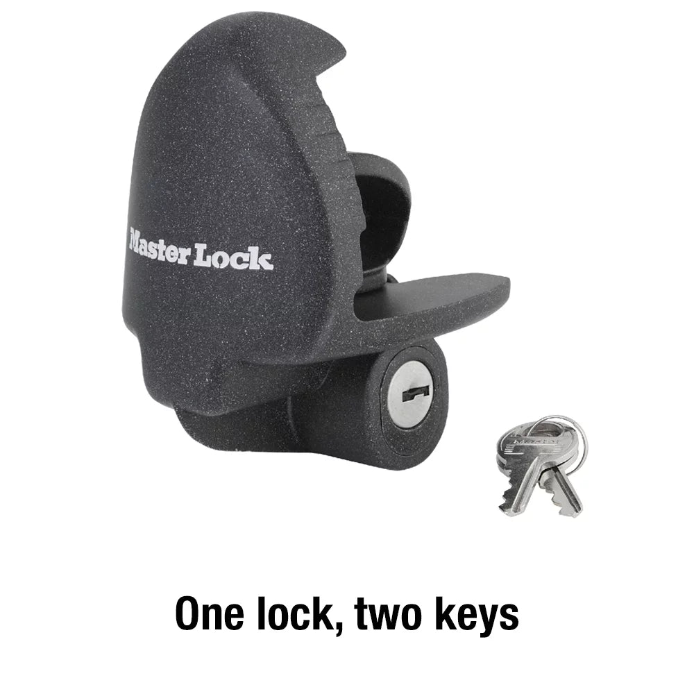 Black Universal Trailer Hitch Lock Z450