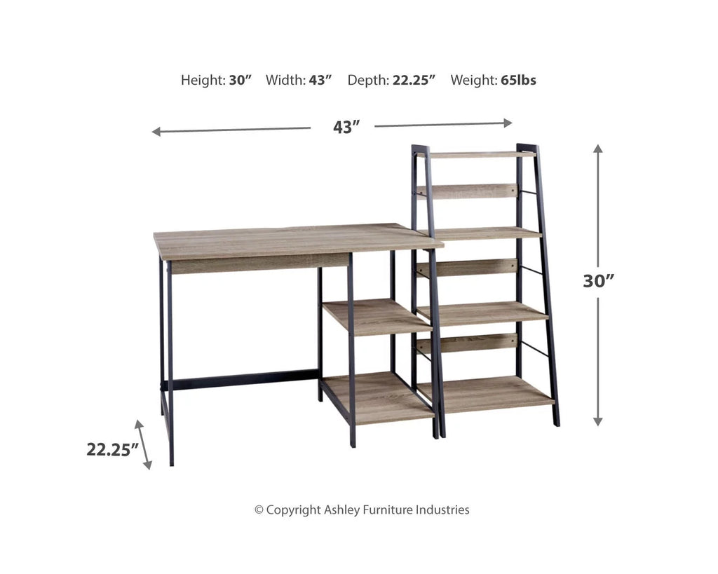 Home Office Desk and Shelf N981498