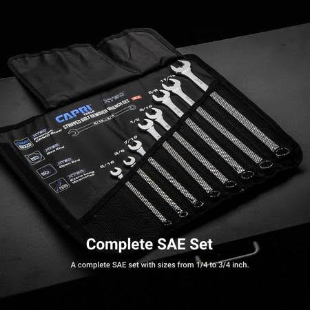 8-Piece SAE Combination Wrench Set D42302