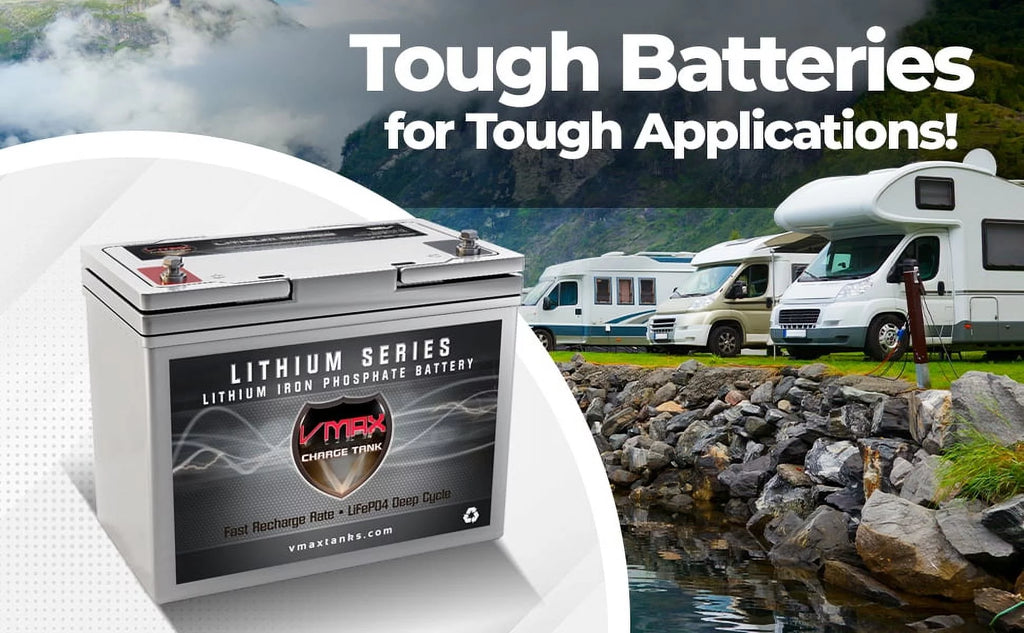12V 55AH LiFePO4 Lithium Battery with BMS C5003