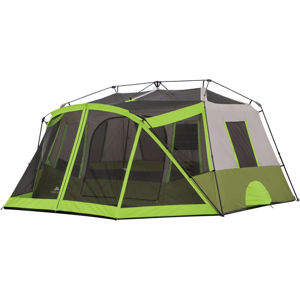 14' x 13.5' 9 Person 2 Room Instant Cabin Tent with Screen Room I423991