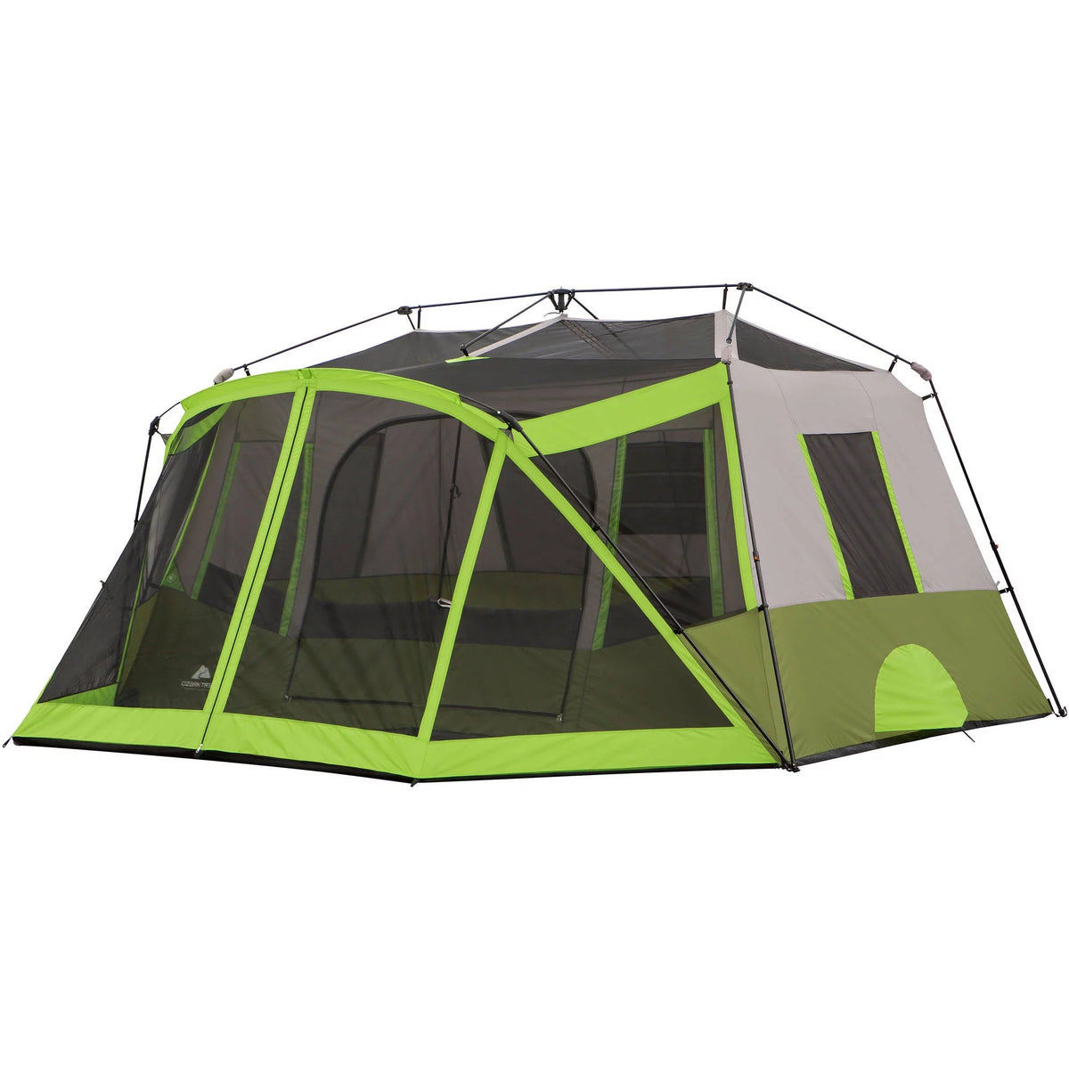 14' x 13.5' 9 Person 2 Room Instant Cabin Tent with Screen Room I423991
