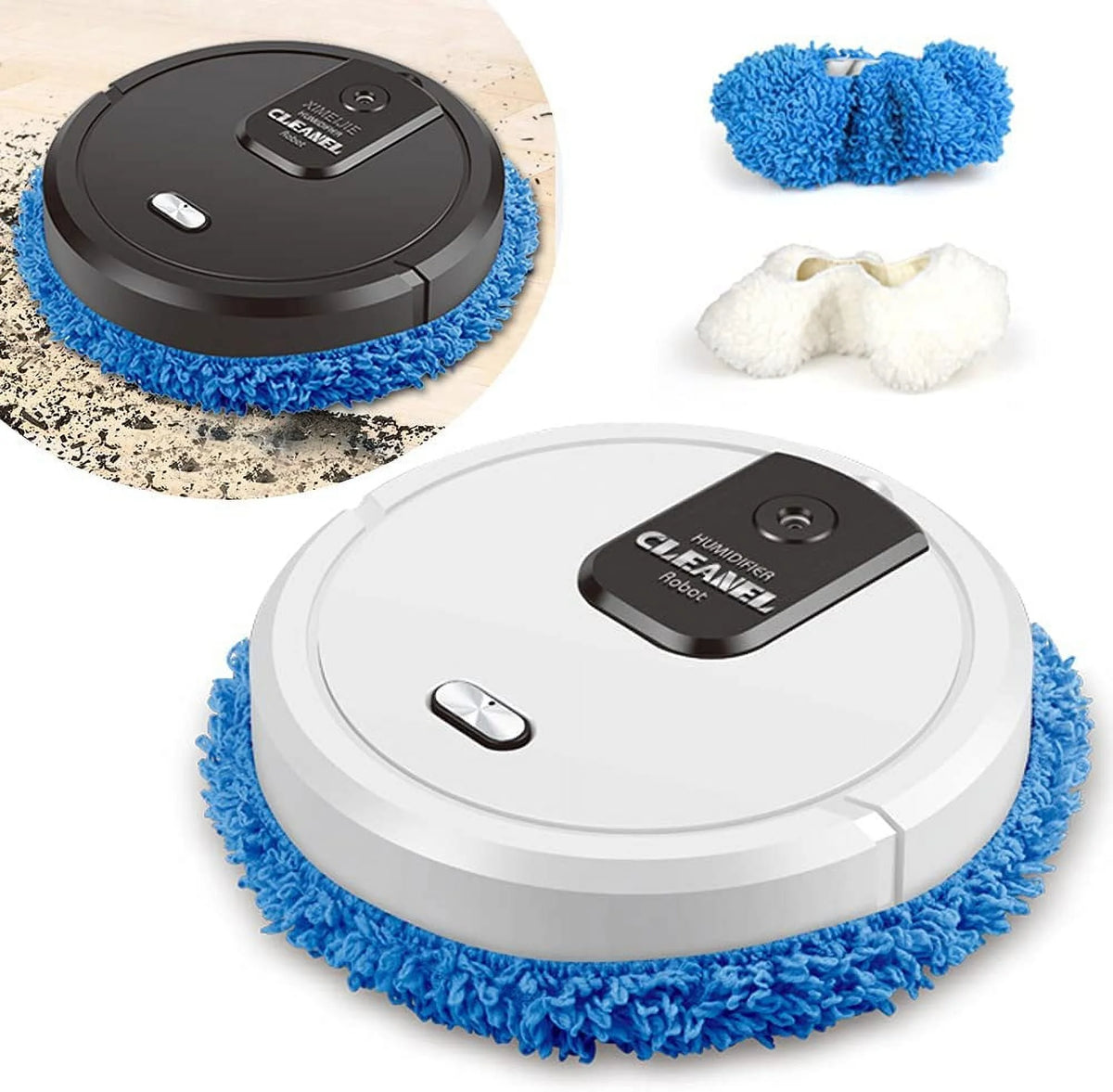 Robot Cleaner Wet+Dry Smart Mopping Machine USB Charging G9077