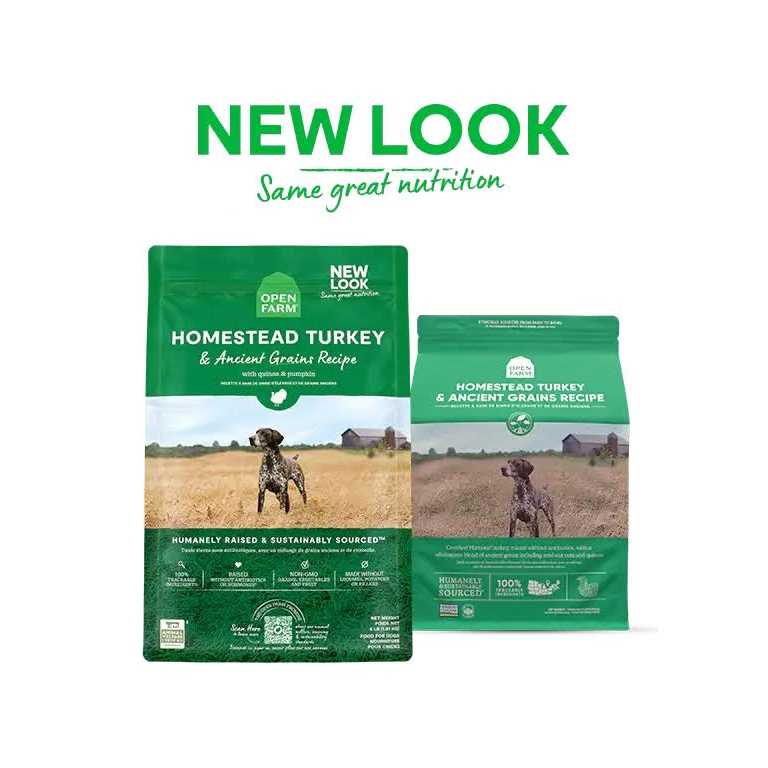 Homestead Turkey Ancient Grains Dry Dog Food Q89399
