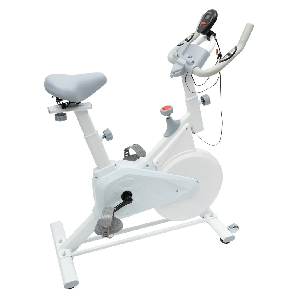 Indoor Cycling Exercise Bike Black U394801