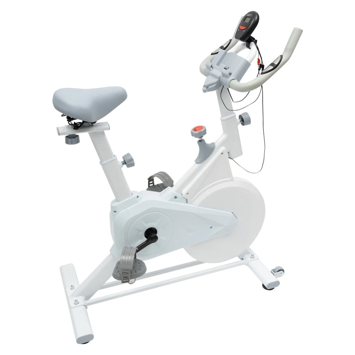 Indoor Cycling Exercise Bike Black U394801