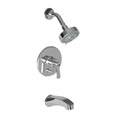 Polished Chrome Balanced Pressure Tub and Shower Trim Set B177500