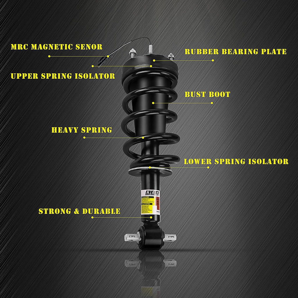 Front Shocks Absorber and Struts Set Complete Assembly Automotive Replacement E910232