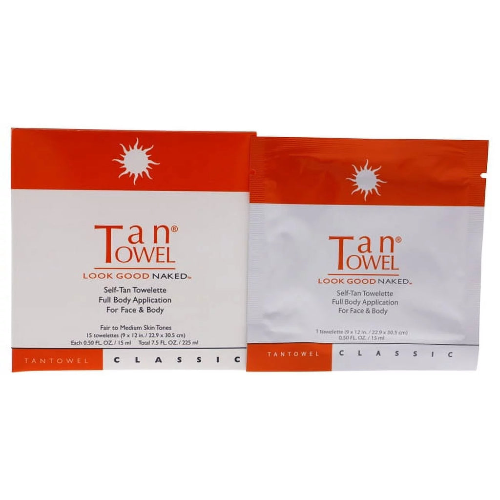 Self Tan Towlettes Full Body 15 Pc L3911