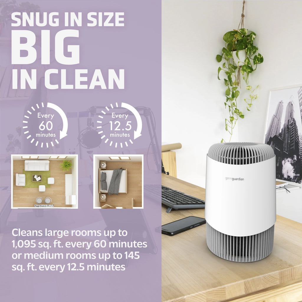 Air Purifier with HEPA Filter, UV-C, 1095 Sq. ft. A1595