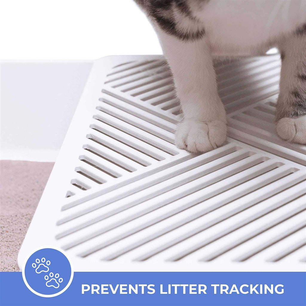 Cat Litter Box with Scoop and Holder R5949