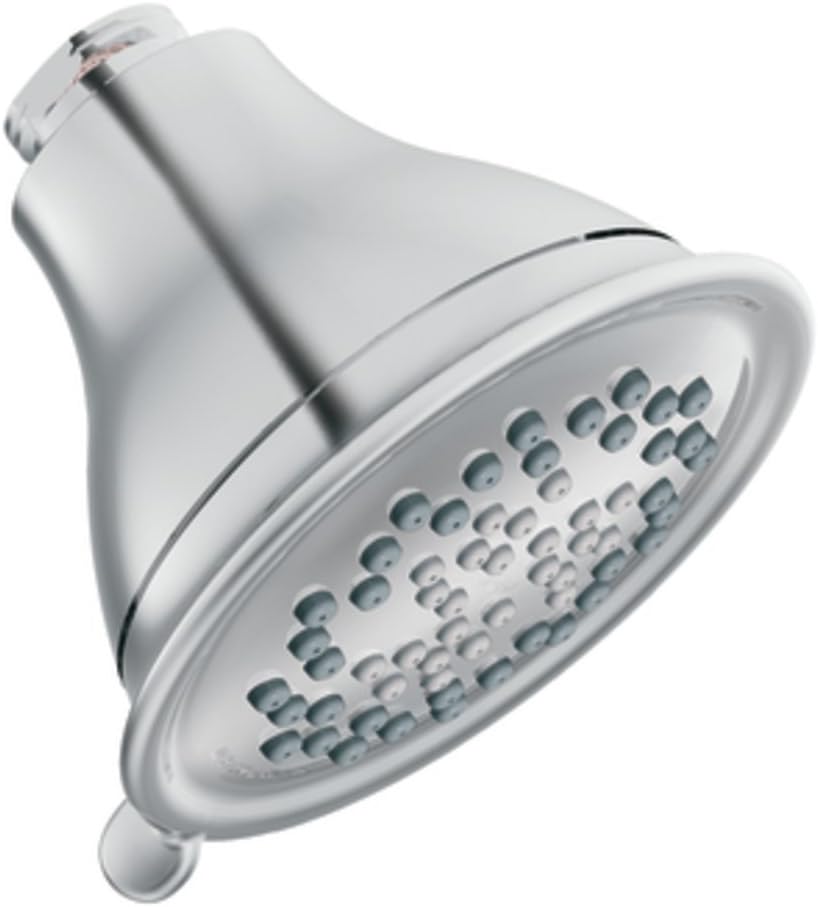 Chrome 4-Inch Three-Function Showerhead Y16446