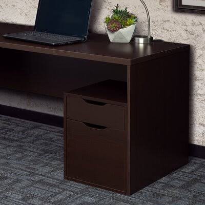 Truffle Freestanding 2-Drawer Vertical Filing Cabinet K168290
