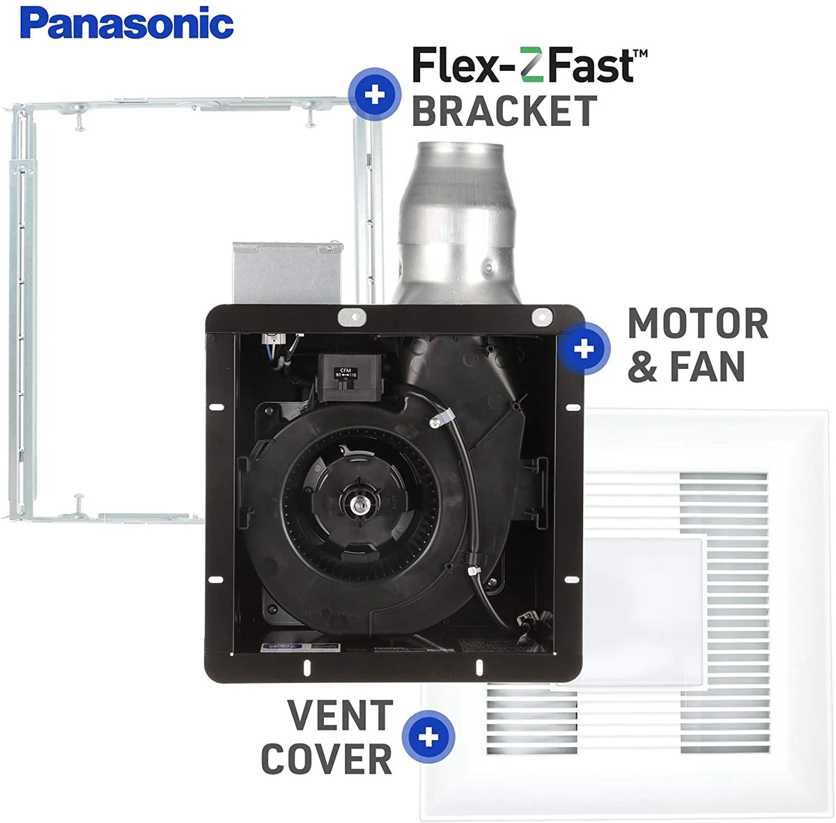 Bath Fan Ceiling with Light A5890