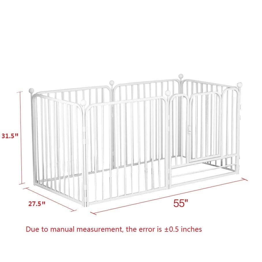 White Heavy Duty Dog Playpen P50974