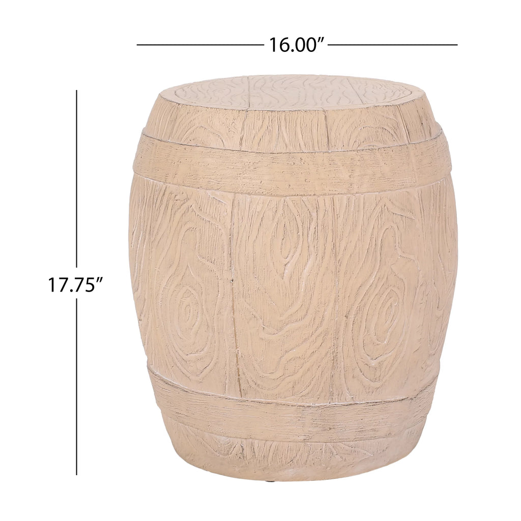 Lightweight Concrete Outdoor Side Table S66570