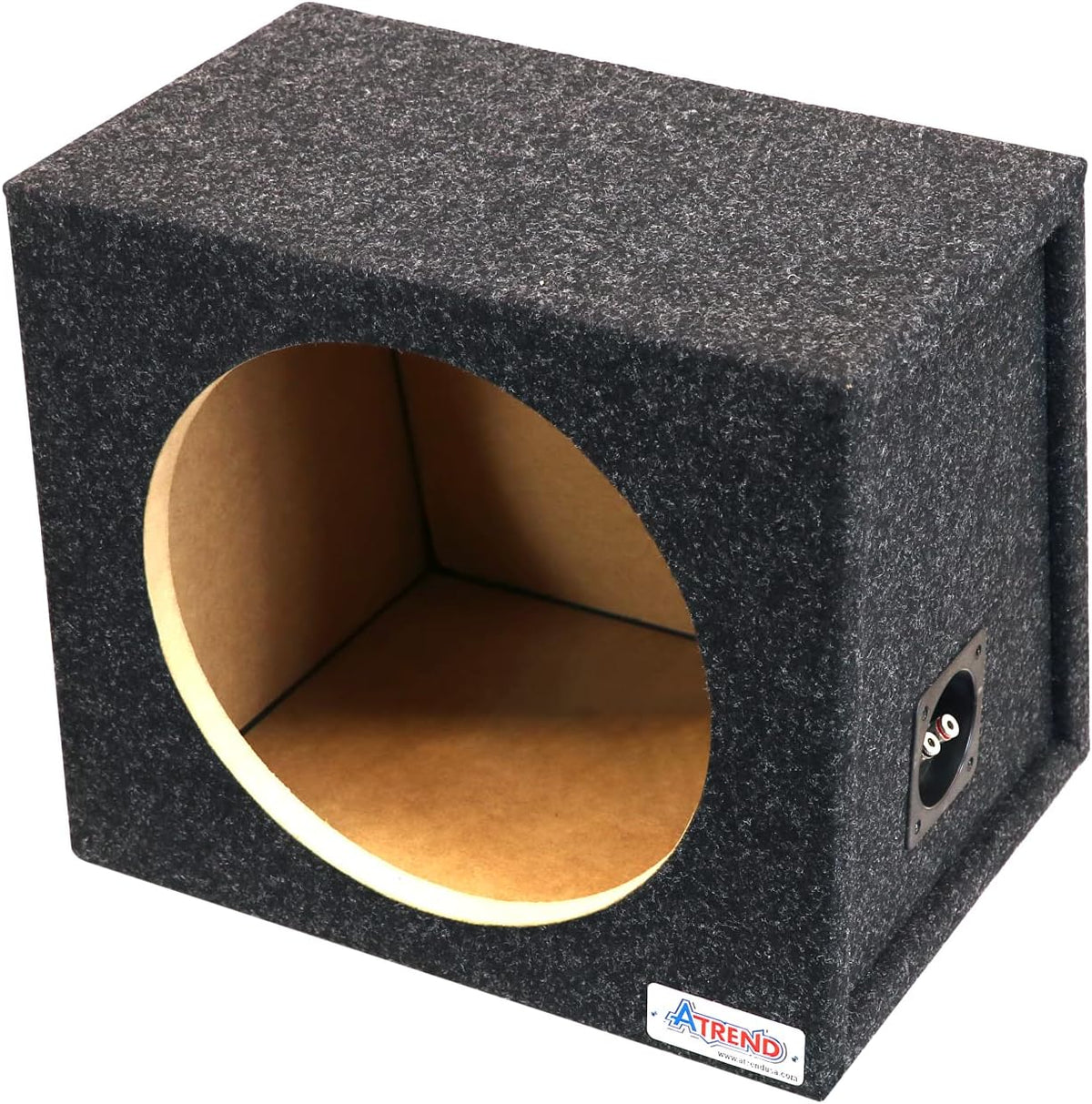 12" Single Sealed Subwoofer Enclosure, Pack of 2 V9529