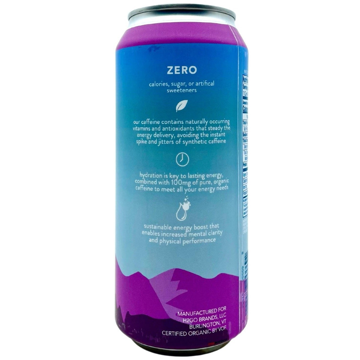 Blackberry Mint Organic Energy Water (Pack of 12) X181249