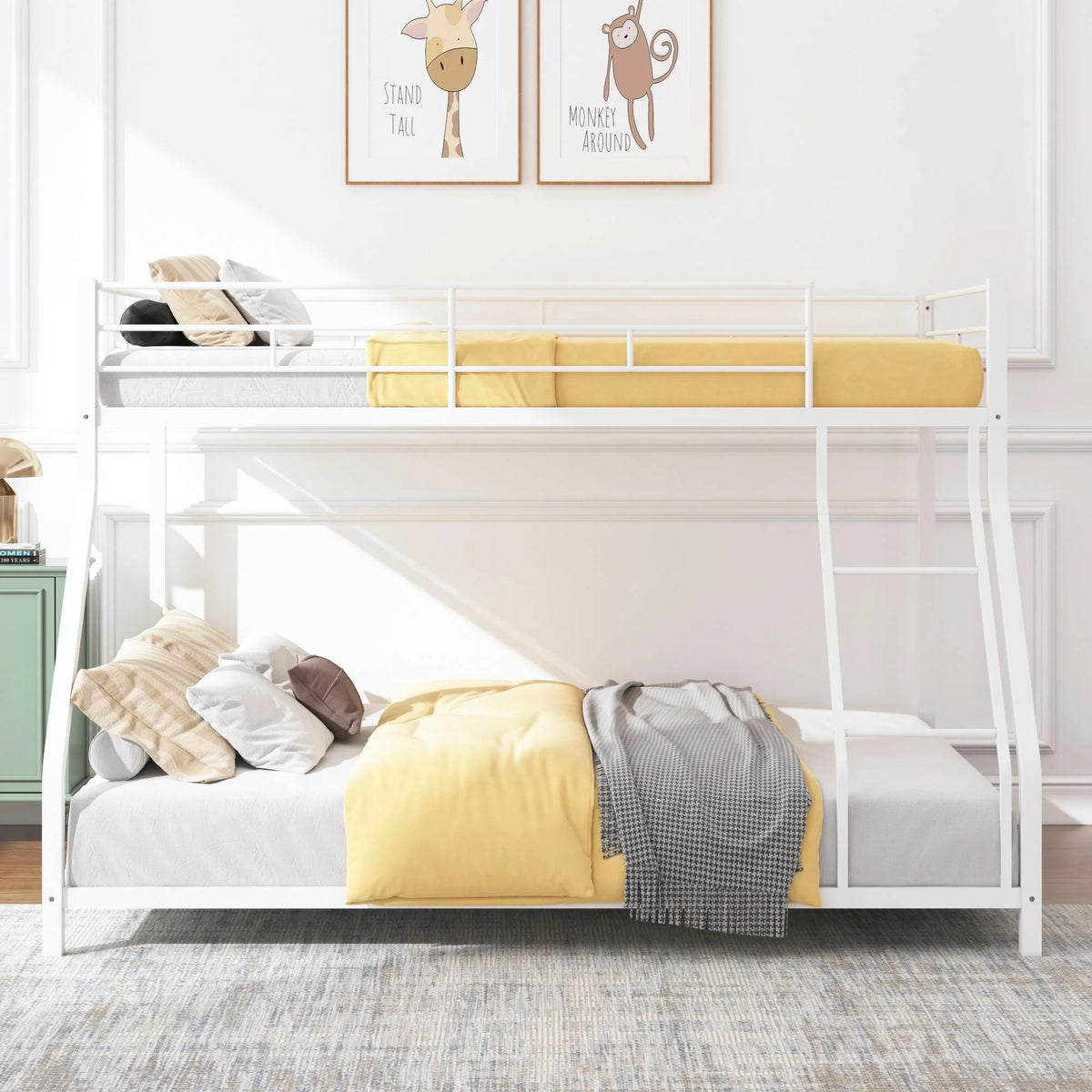 Twin Over Full Heavy-duty Metal Bunk Bed A27314