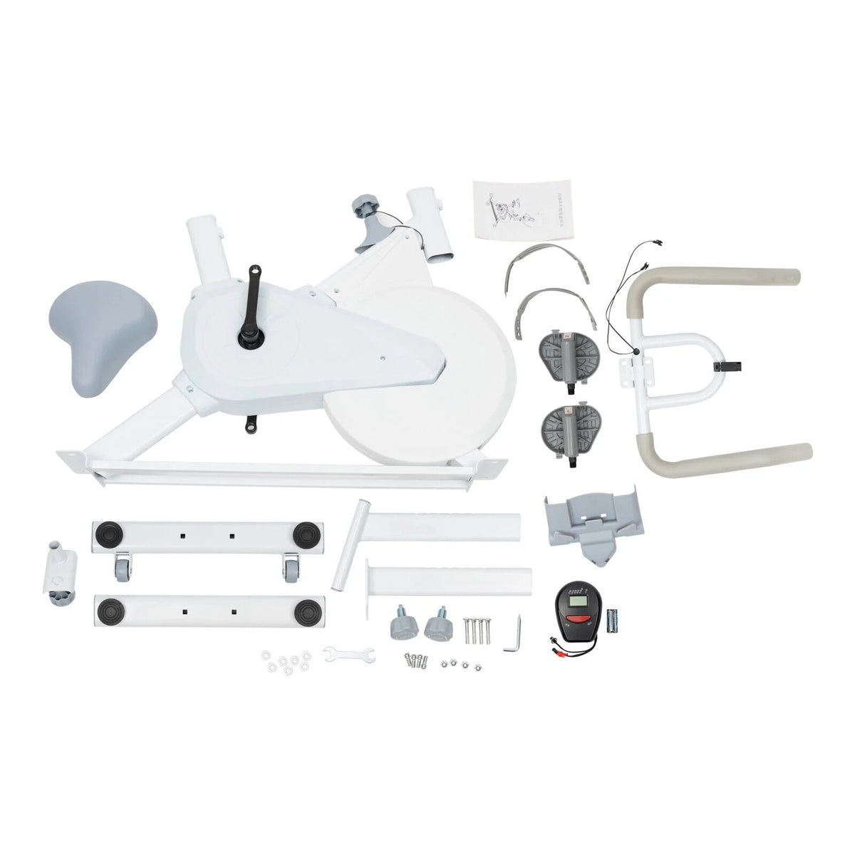 Indoor Cycling Exercise Bike Black U394801